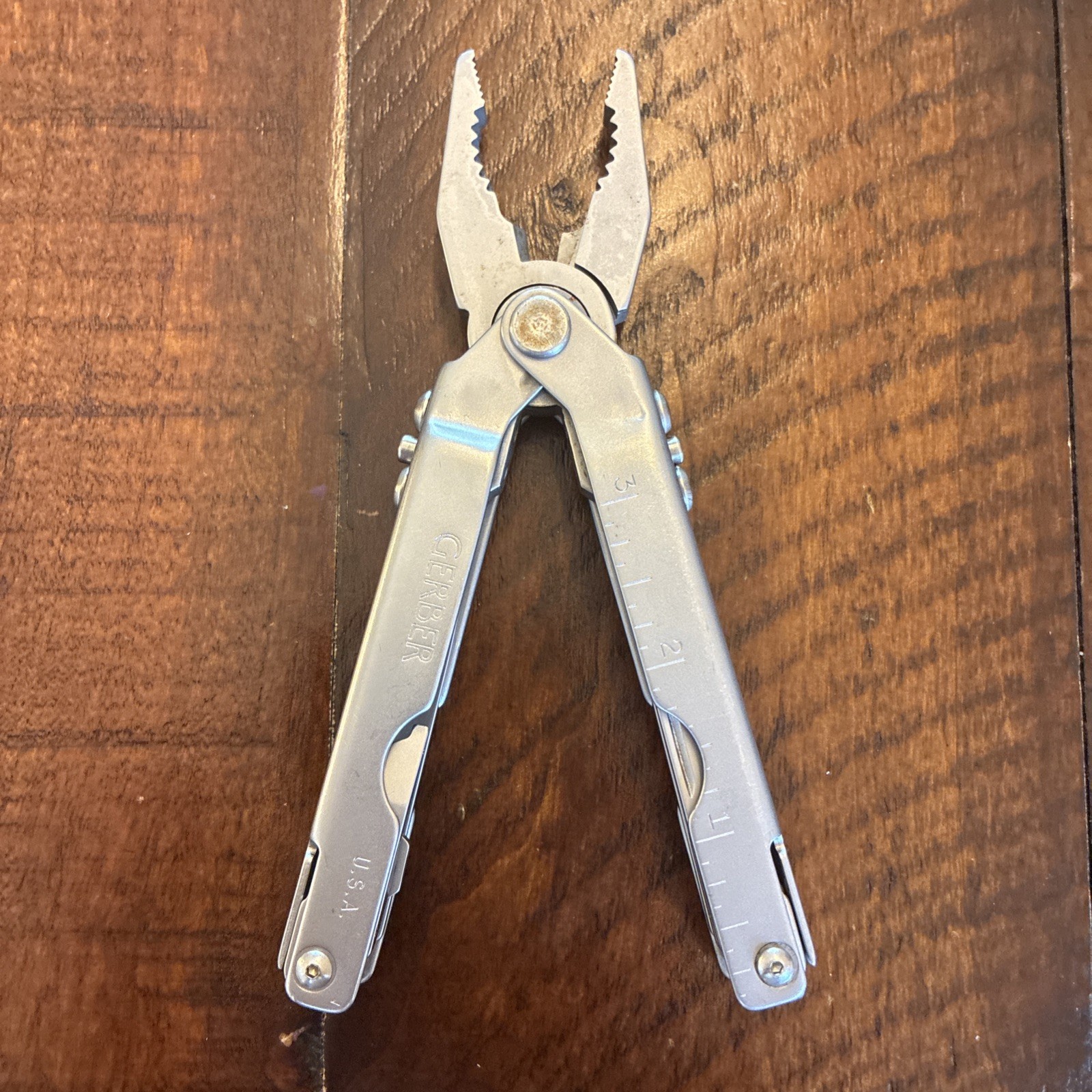 Vintage Gerber MP600 Multi-tool “Pat Pend” Early Mr. Pinchy USA Made – Excellent