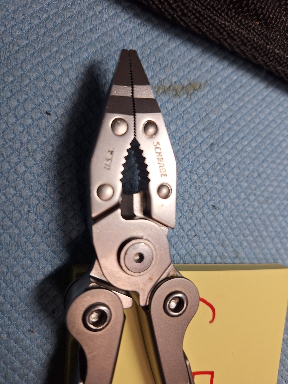 1 SCHRADE TOUGH Multi Tool U.S.A. Fishing Hunting Camping Excellent LOT G502