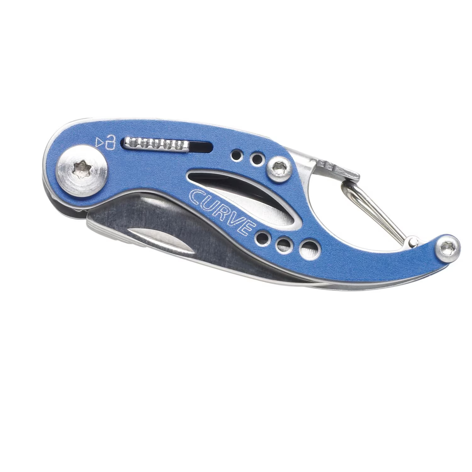 NEW Gerber Knives 3.5in Gear Curve Stainless Steel 6 Multi Tool Plain Edge Blue