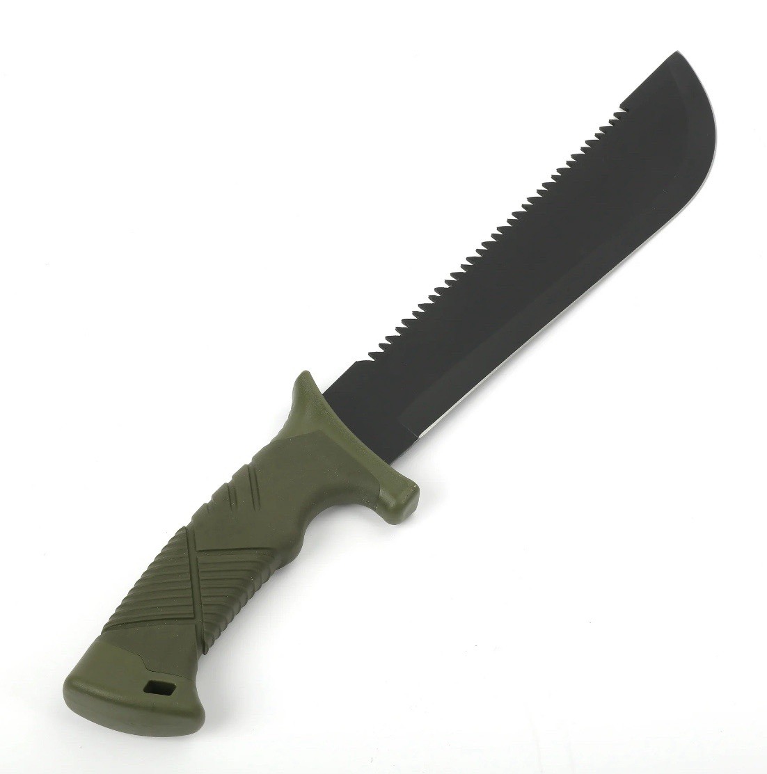🔥NEW SEALED🔥 Ozark Trail 10″ Machete with Saw Teeth, Fire Starter, Model 5031