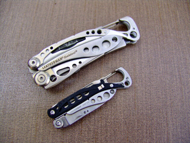 LEATHERMAN SKELETOOL–MULTI TOOL & RETIRED STYLE CS–EXCELLENT–LOT OF 2