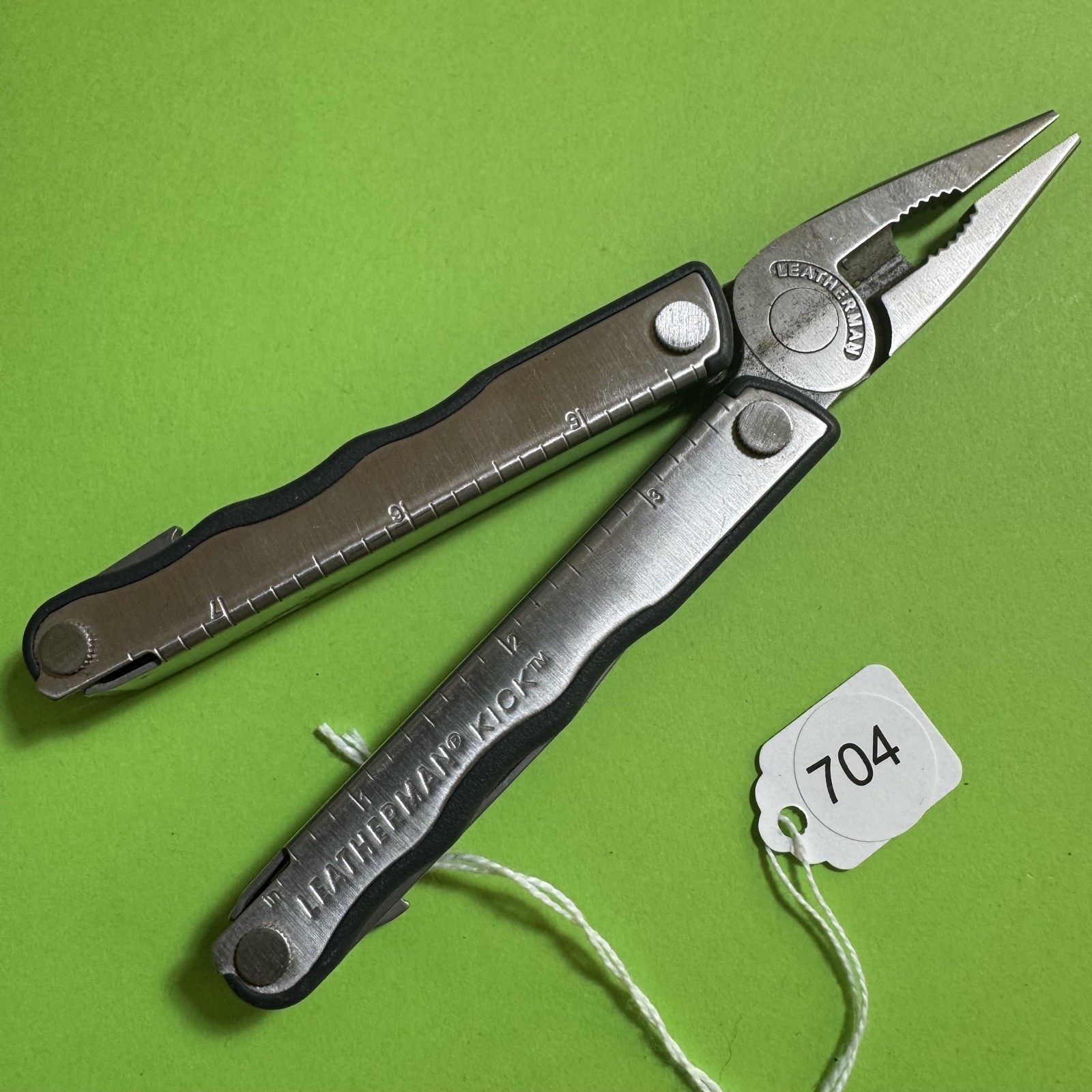 Leatherman Kick Plier Multi-Tool Multifunction Pocket Knife Stainless EDC #704