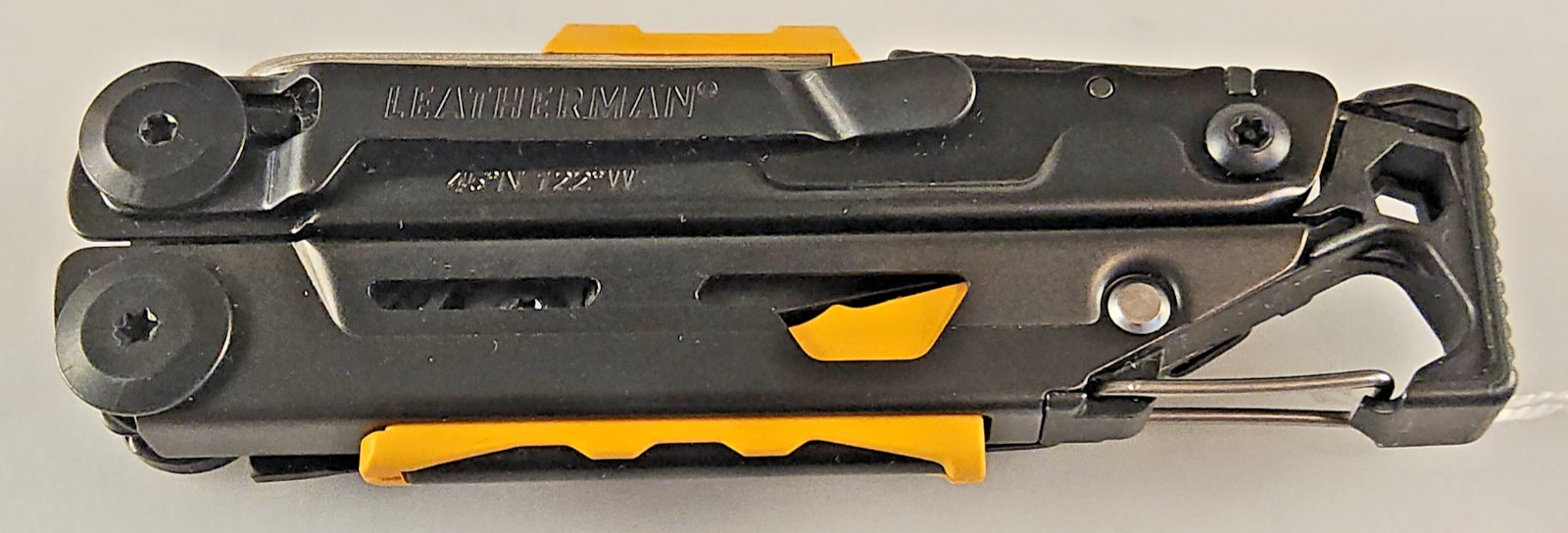 Leatherman Signal Black Multi Tool 19 in 1 Tools 06/23 + Exc. Cond. + FREE POST