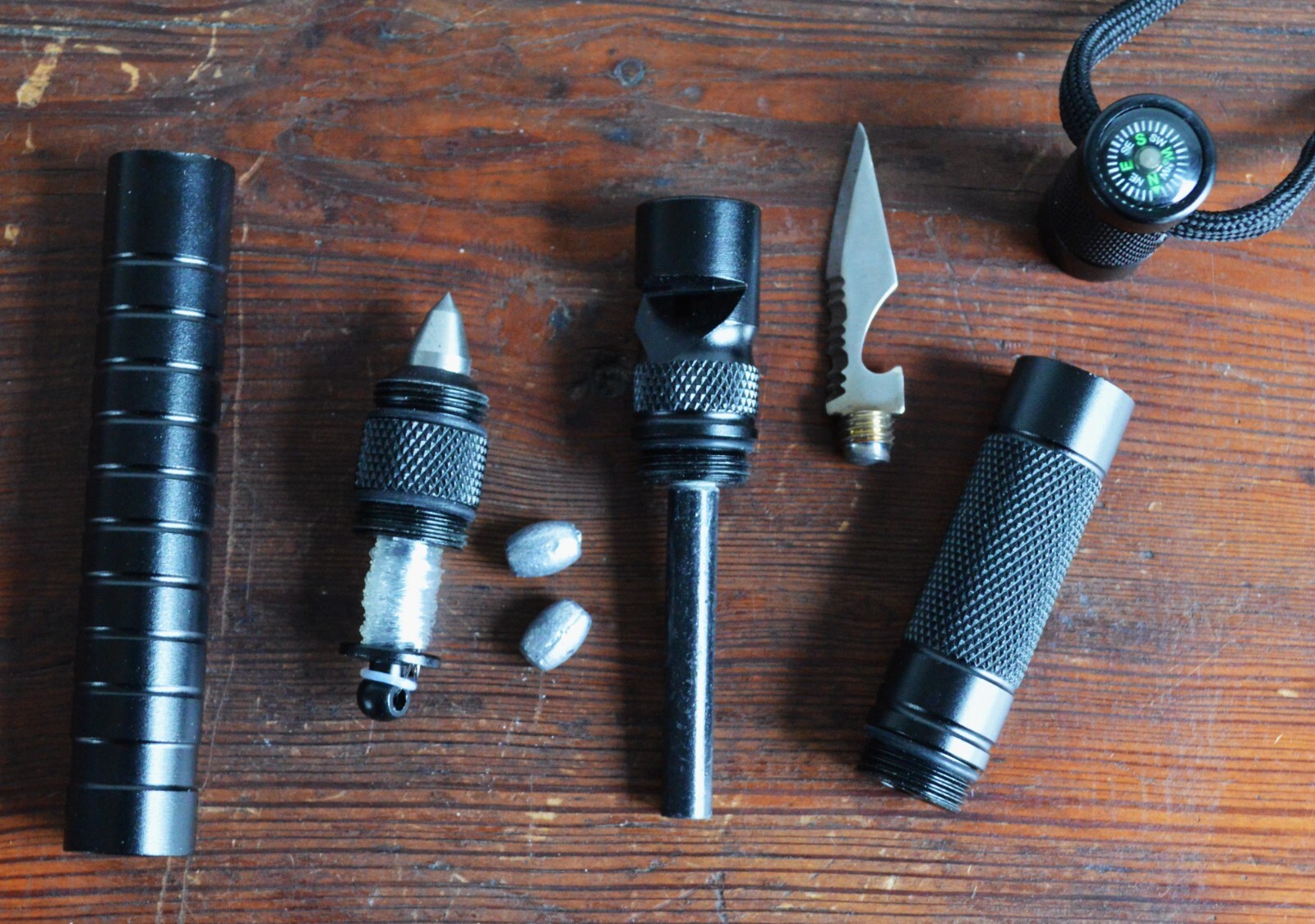 11-in-1 Survival Stick/Stealth/Angel- Black NIB