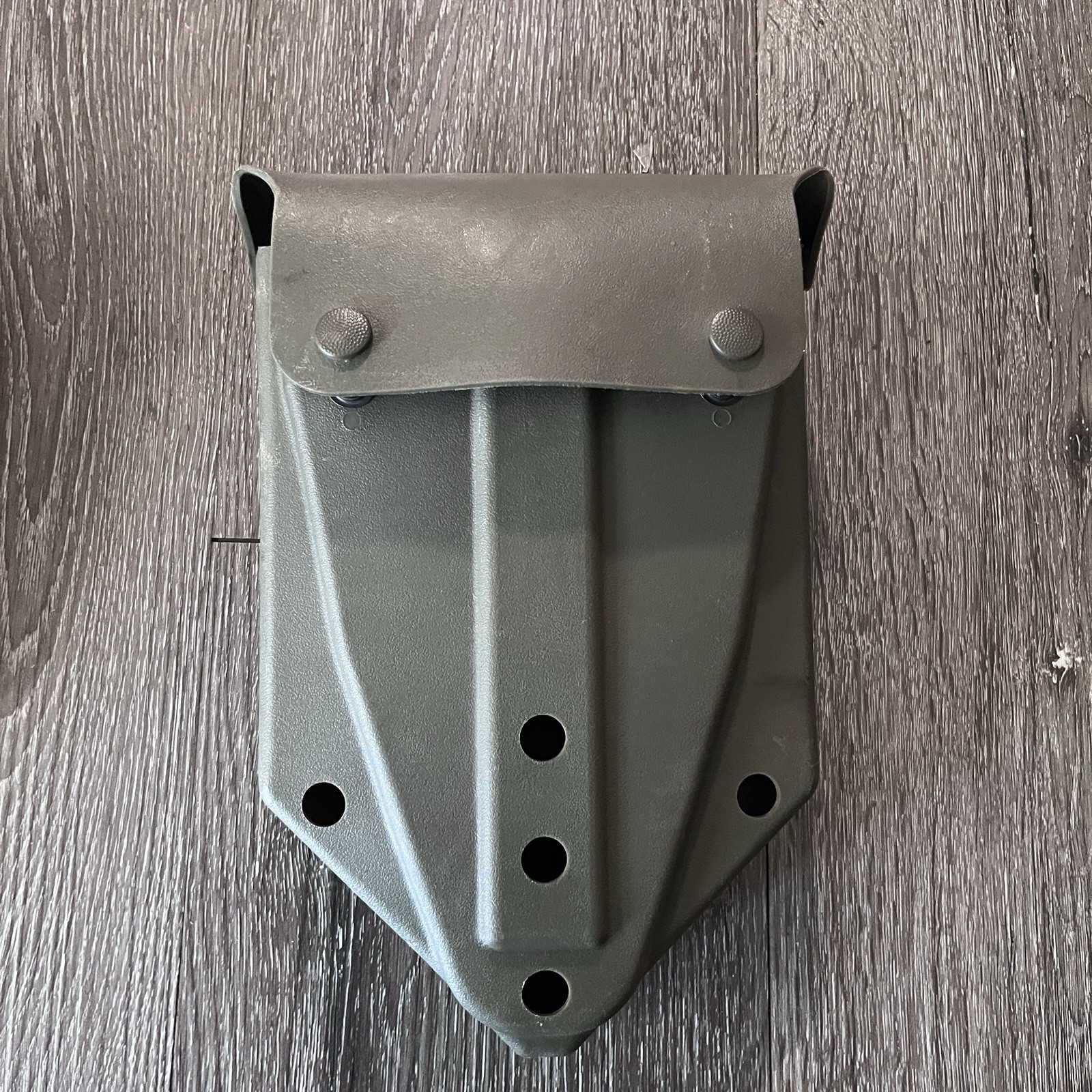 1992 US Military Tool Shovel Tri Fold D Handle W/Vinyl Alice Carrier Cover