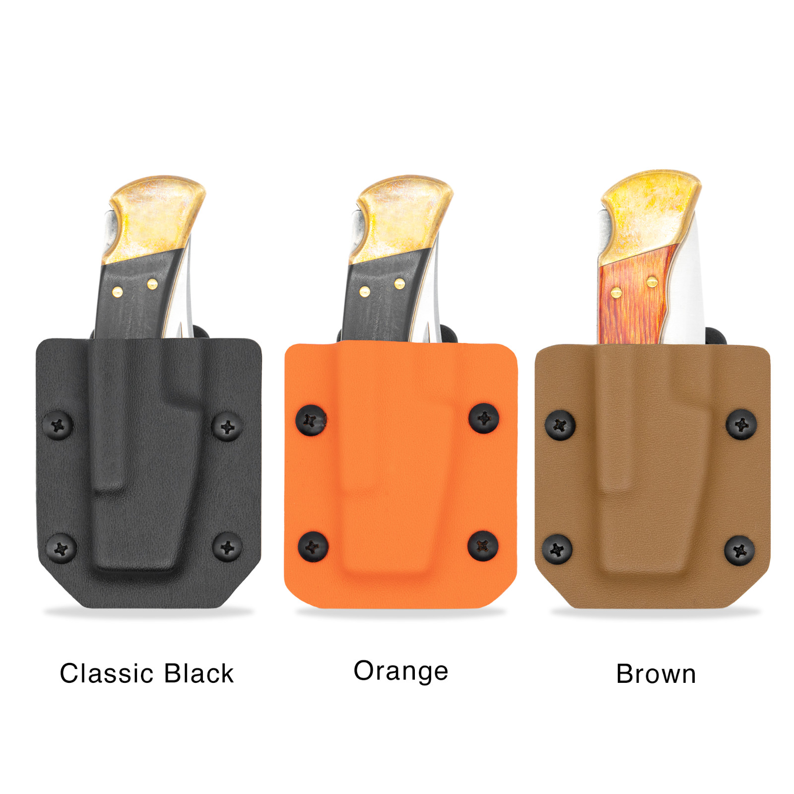 Clip & Carry Kydex Sheath for the Buck 110/112 Folding Knife – USA Made
