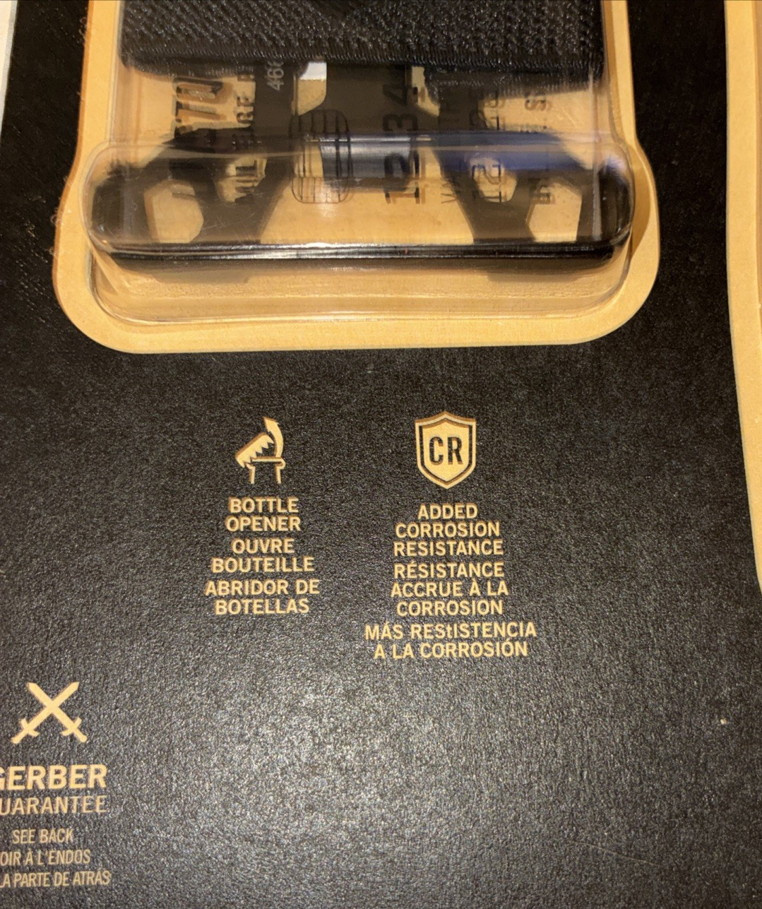 GERBER Fuse Folding knife & Barbill Wallet – NEW – 2 Piece Set (GAN-30)