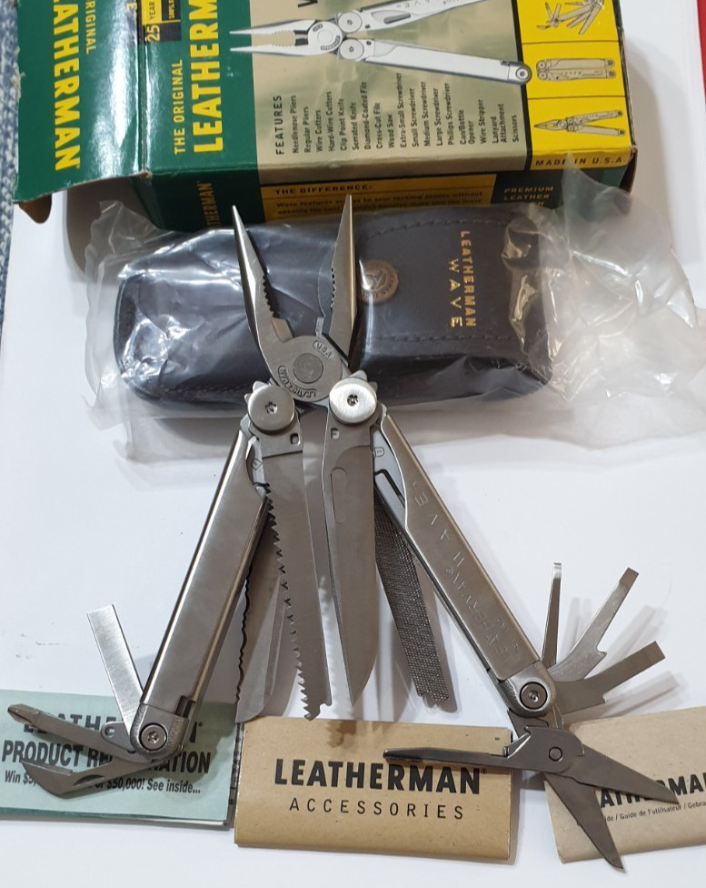 🔥🔥🔥 Leatherman Hybrid Multi Tool Pruner Shears Very Rare Retired New in Box