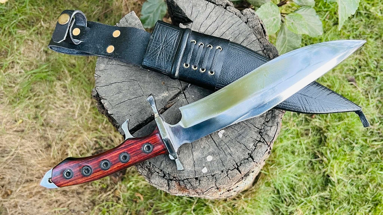 9 inch blade tactical tool-High carbon steel -useful tool-Gift for him