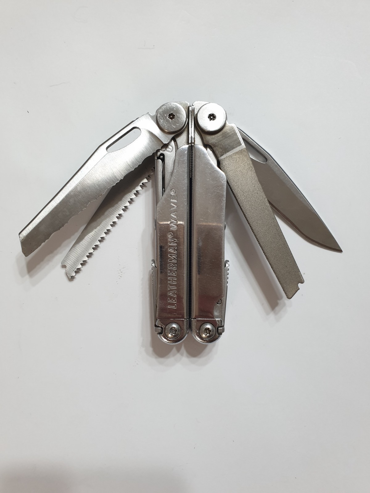 🔥🔥 Leatherman Wave 2008 35 Years Anniversary Rare Limited Polished Retired