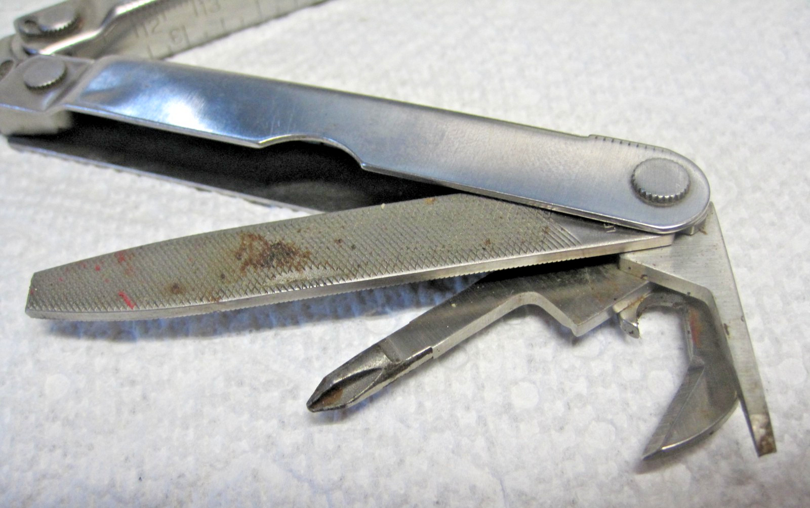 Vintage Original 4″ Leatherman Tool US REG TM 1325473 Multi-Tool Portland