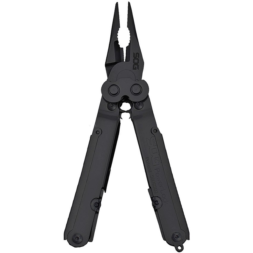 SOG Powerlock Eod – Black Oxide B61N-CP Stainless Black Wood Folding Knife