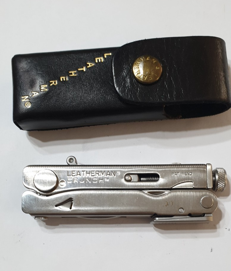 🔥 Leatherman Squirt PS4 Black Rare Used Multi Tool Keychain Collectable Retired