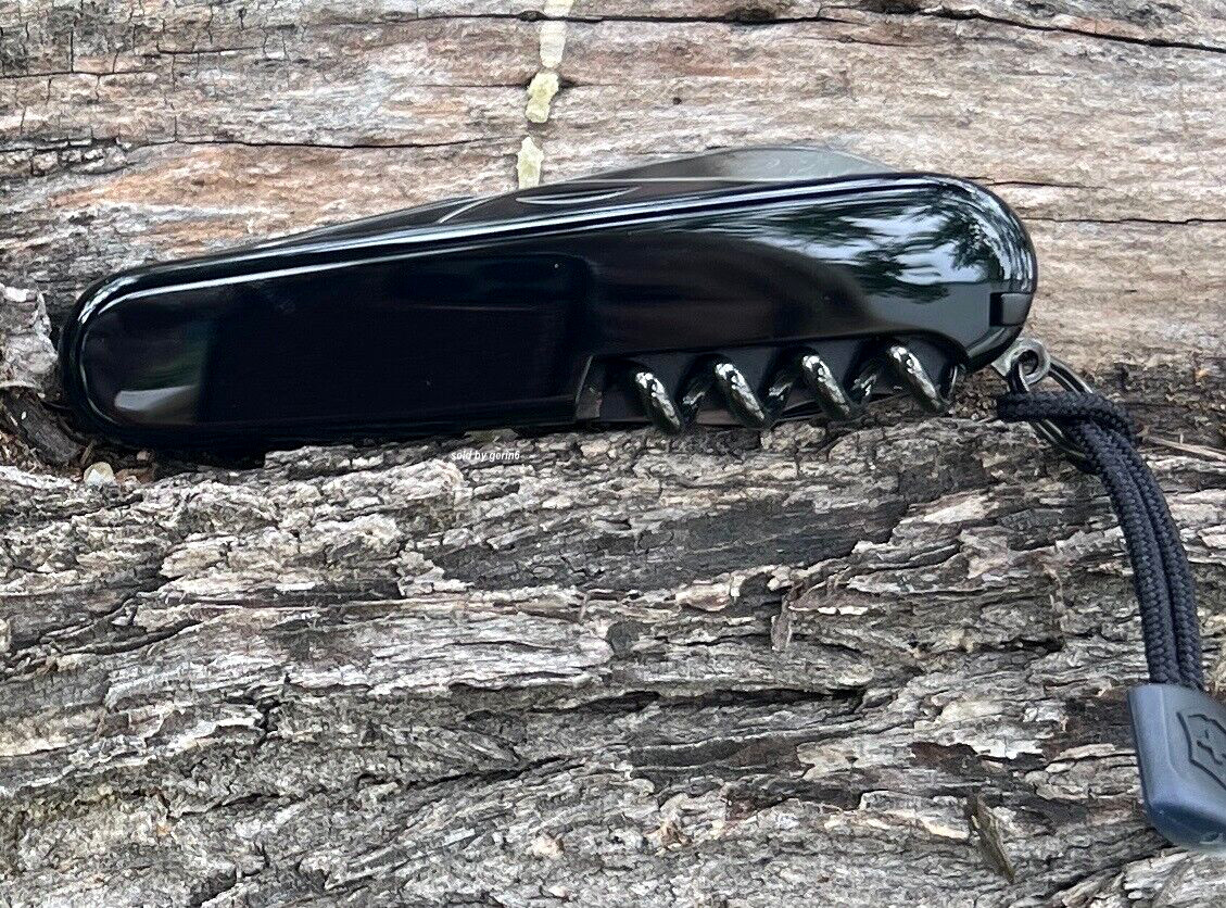Victorinox Swiss Army Knife Onyx Monochrome Black Spartan 1.3603.31P, New In Box