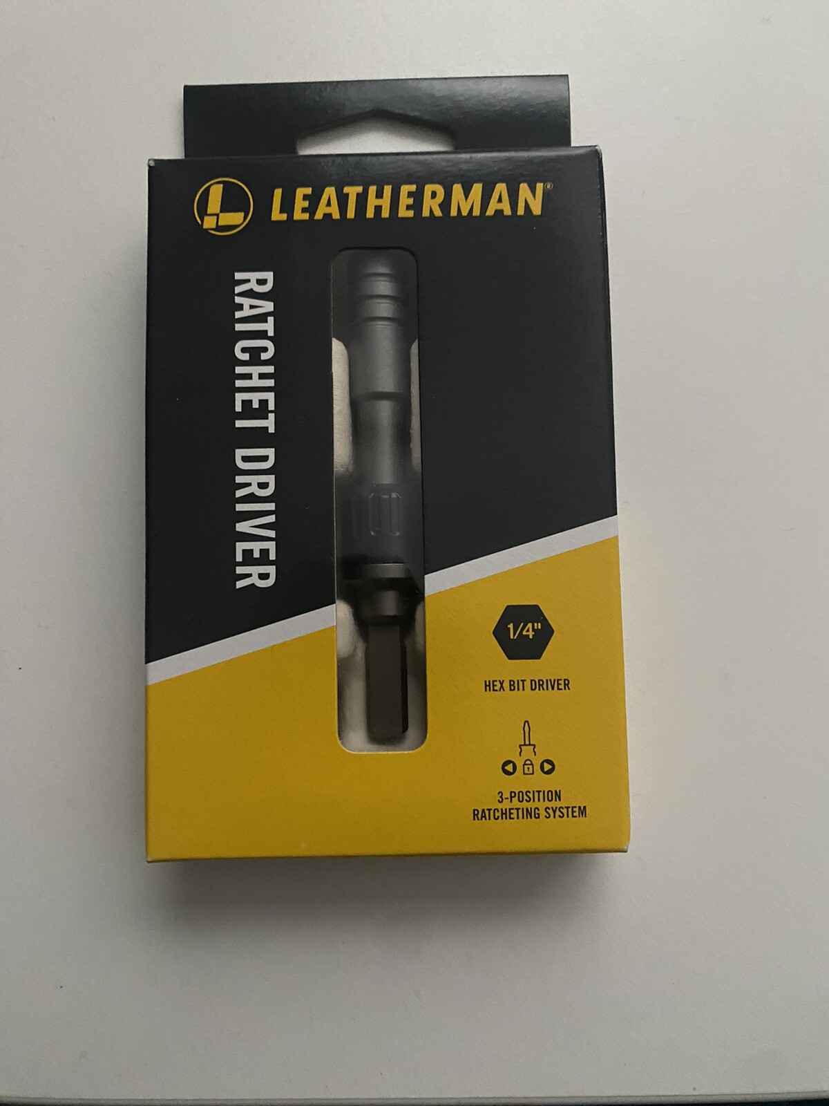Leatherman Ratchet Driver 1/4 Hex Bit 931030 GENUINE FACTORY SELAED NEW⚡SHIPPING