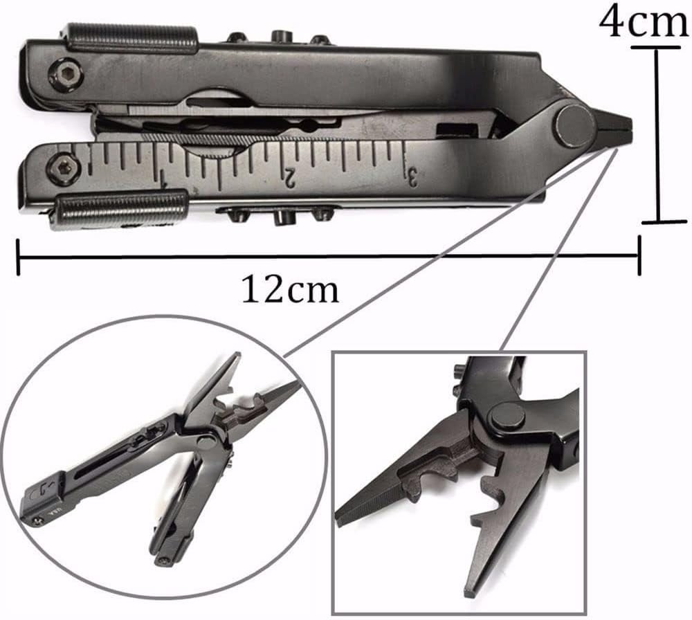 Lightweight 13-in-1 Multitool Pliers – Compact EDC Essential for Adventures