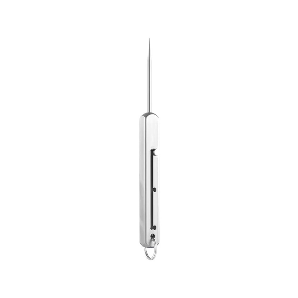 Portable Titanium Toothpicks Pocket Toothpick Metal Toothpick Holder Outdoor Pic