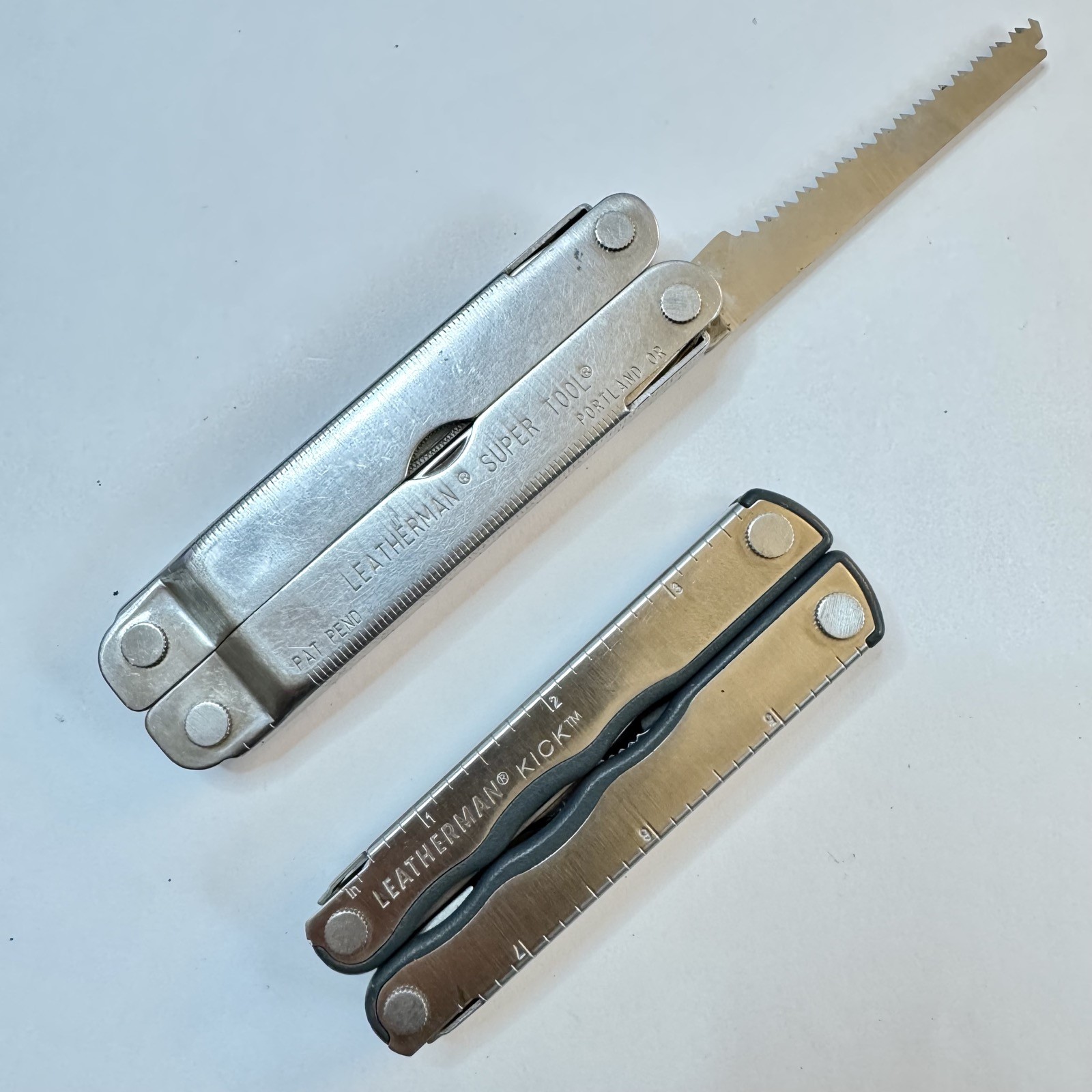 Leatherman Super Tool +Kick Plier Multi Tool Pocket Knife EDC Camping Gear #848