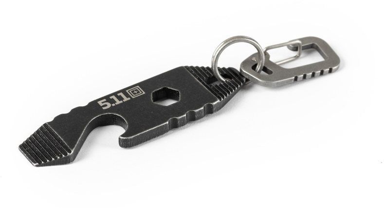 5.11 Tactical EDT PRY EDC Multi Tool with Carabiner Keychain Gunmetal Grey 56671