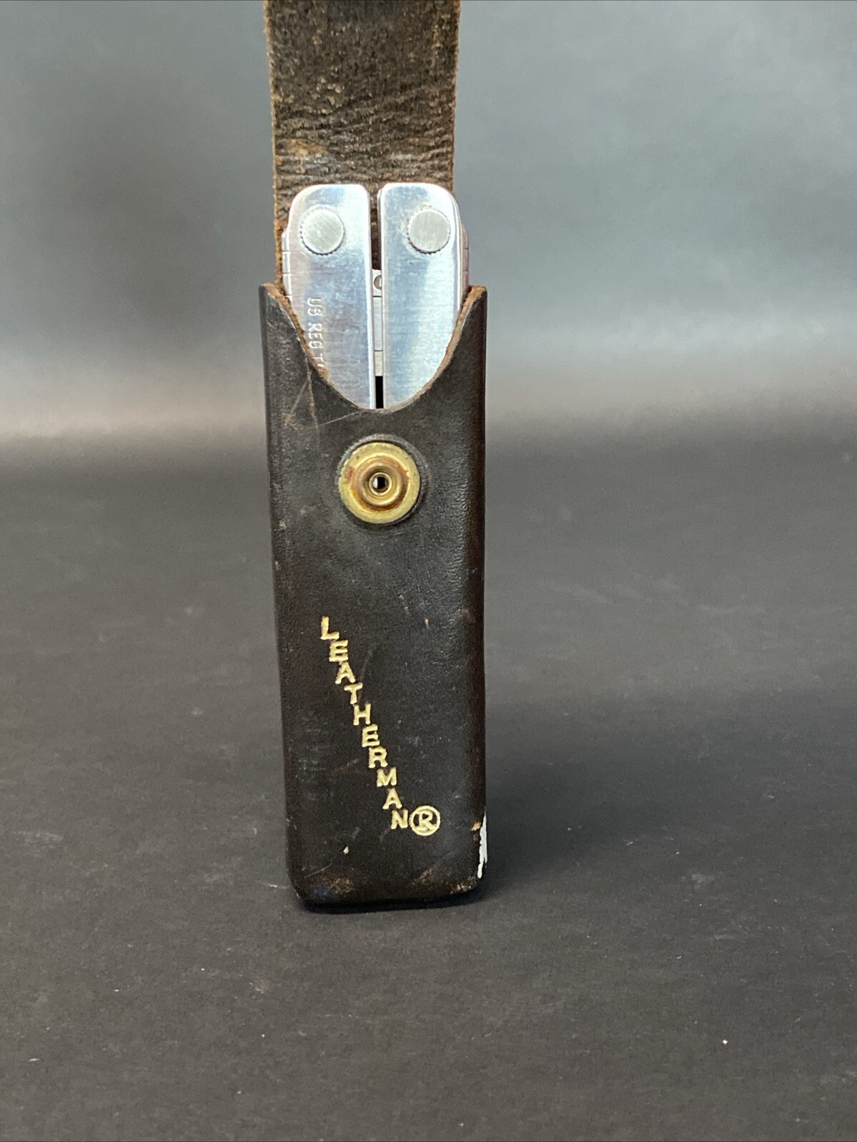 Vintage 1990’s Genuine Leatherman Survival Mini Tool with Sheath Portland USA J3