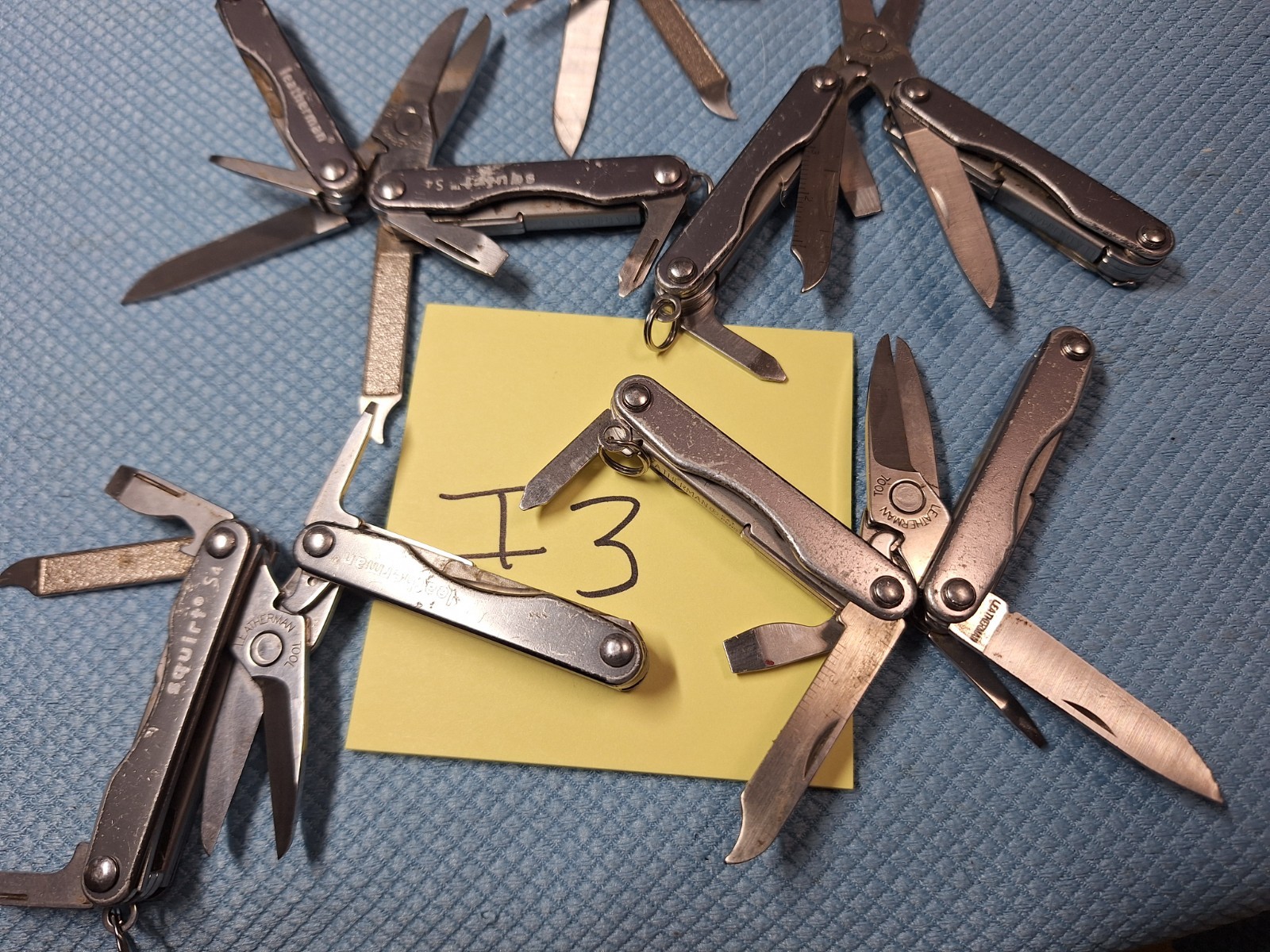 QTY 5 LEATHERMAN S4 SQUIRT Grey Multi Tools COLLECTORS GREAT GIFTS Loc I3
