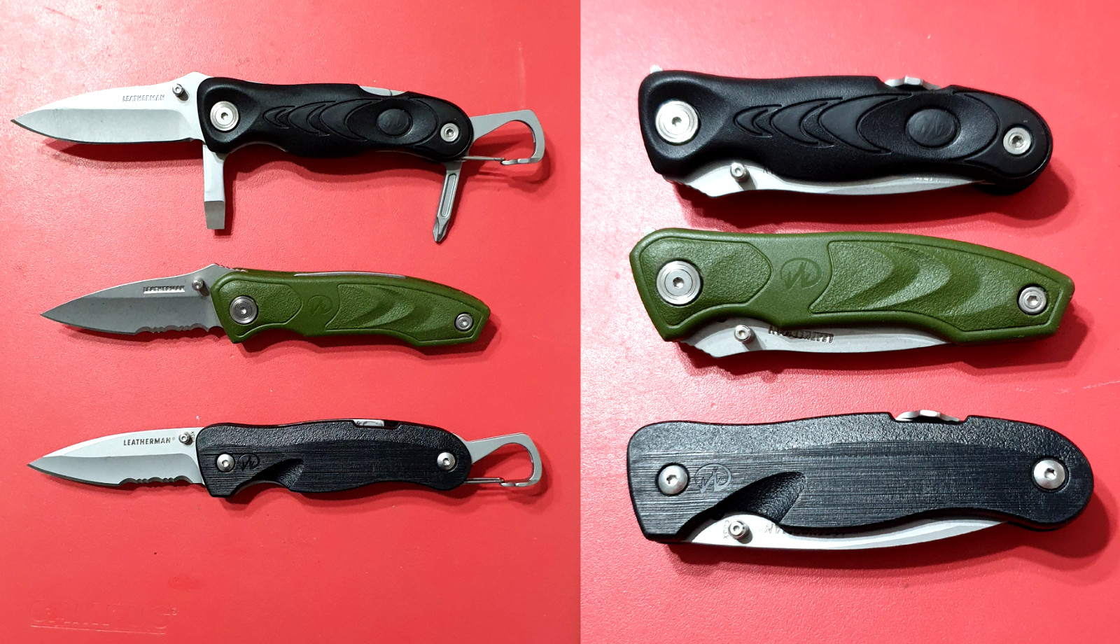 🔥🔥 3X Leatherman Crater C33X C-Series Green C301 Black C304 Retired Very Rare