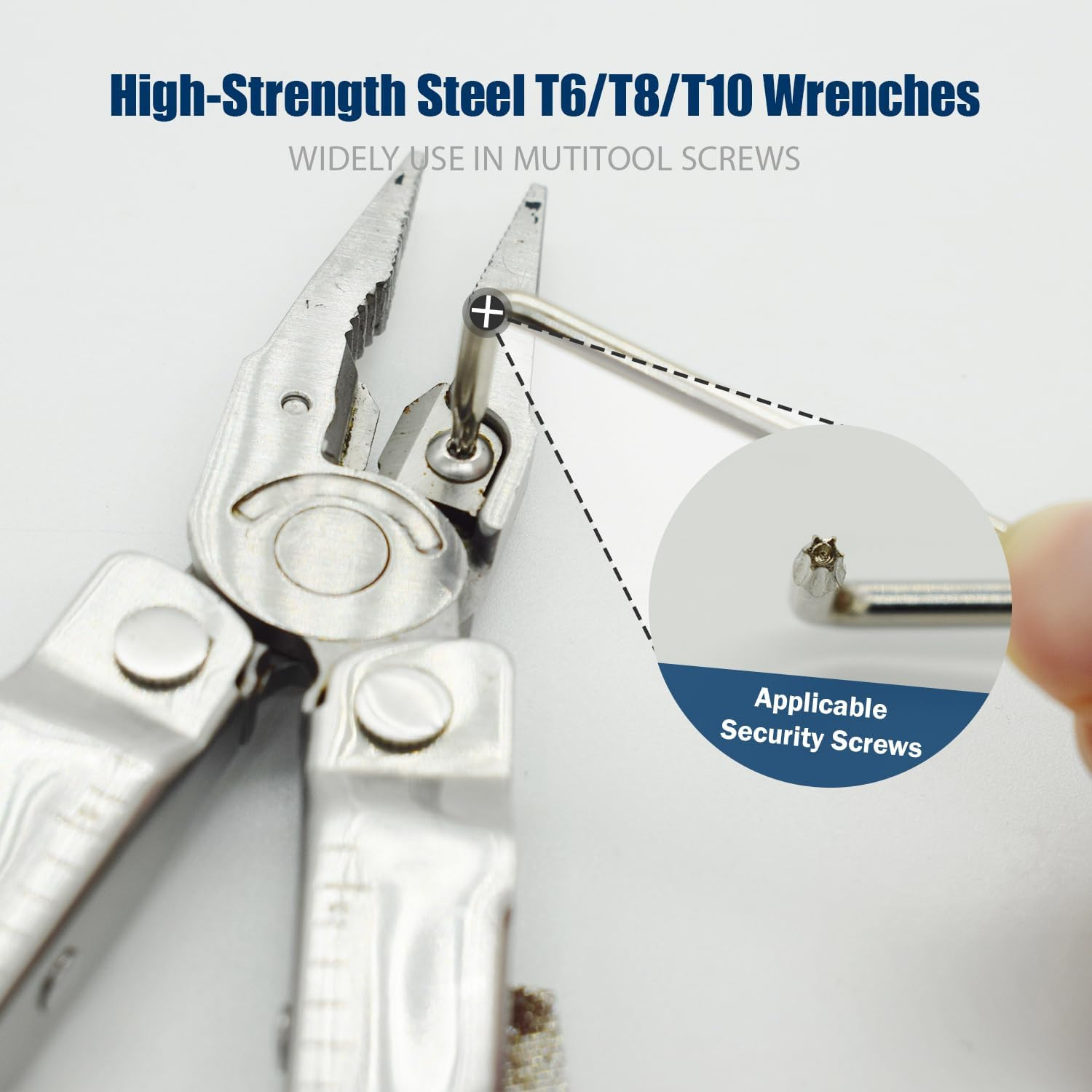 Handy 7Pack Mutitool Wrench Kit for L-Eatherman Multi-Tools,Ideal for Muti-Tool