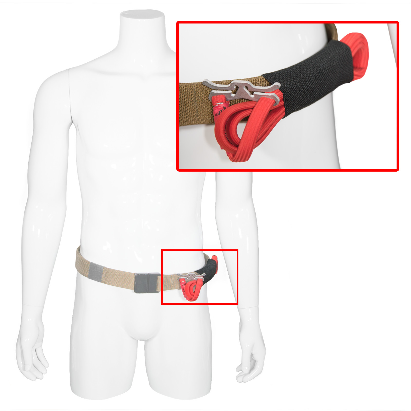 ReadyMan EDC Belt Sleeve Rats Tourniquet Holder Survival Gear EMS Equipment