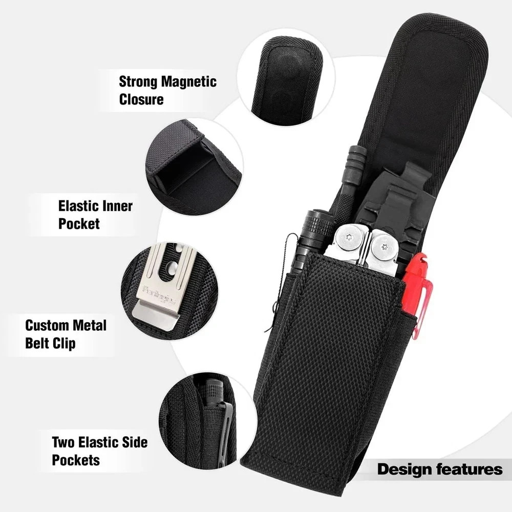 Leatherman Tool Sheath Replacement by . Magnetic Closure Pouch Fits Wave Plus, W