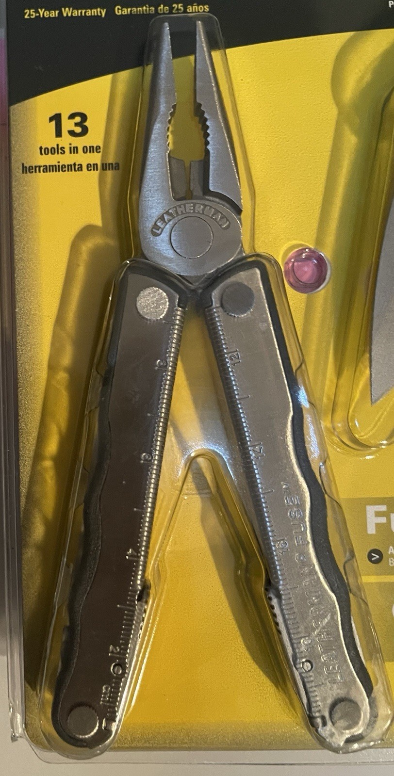 LM77 Leatherman Fuse Stainless With RARE Green C301 W/ Nylon Sheath