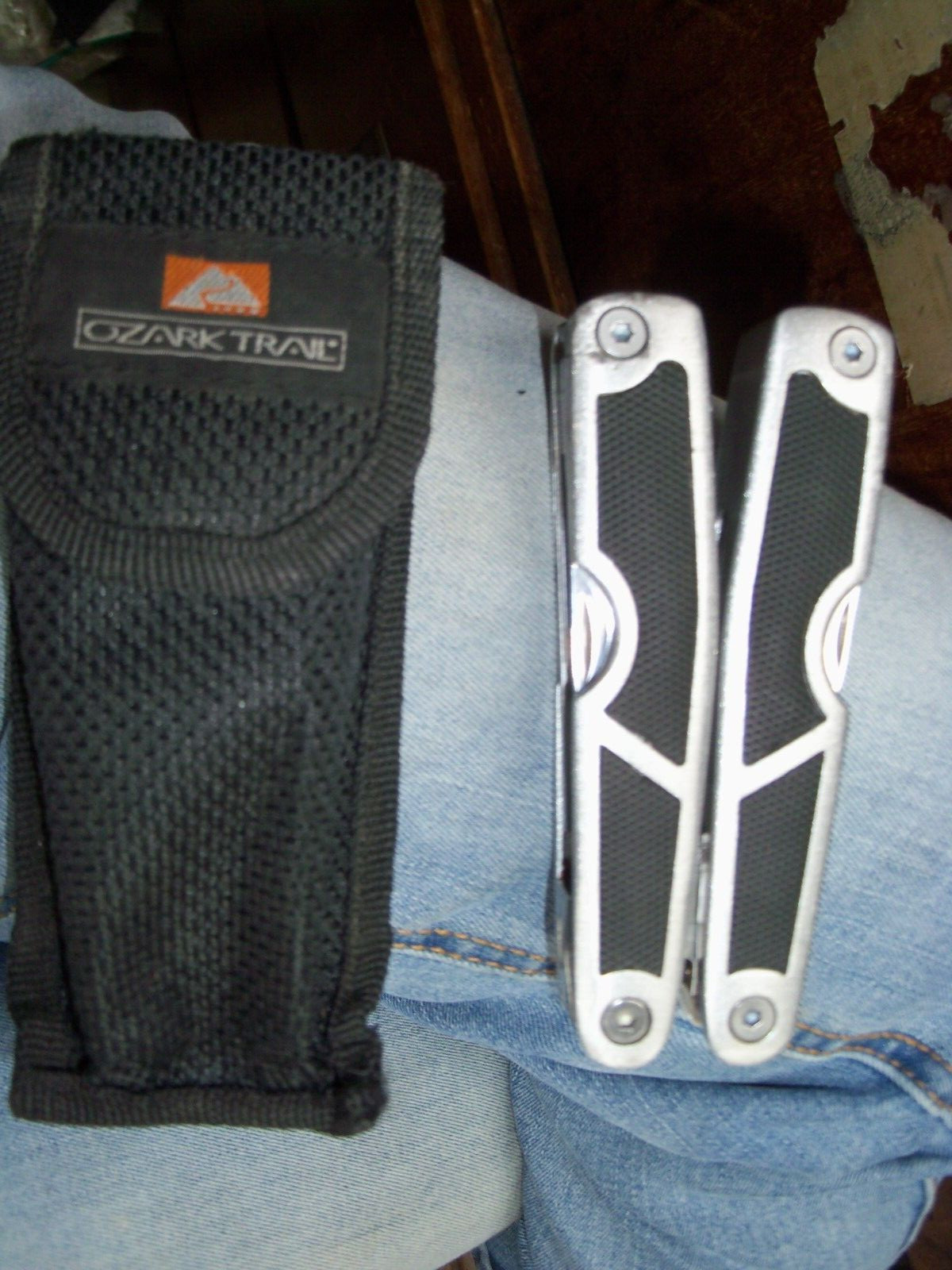 Ozark Trail Multi Tool Outdoor Equipment includes Sheath