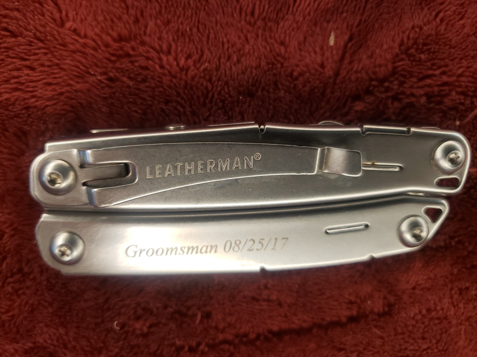 Leatherman Wingman Multi Tool Groomsman print
