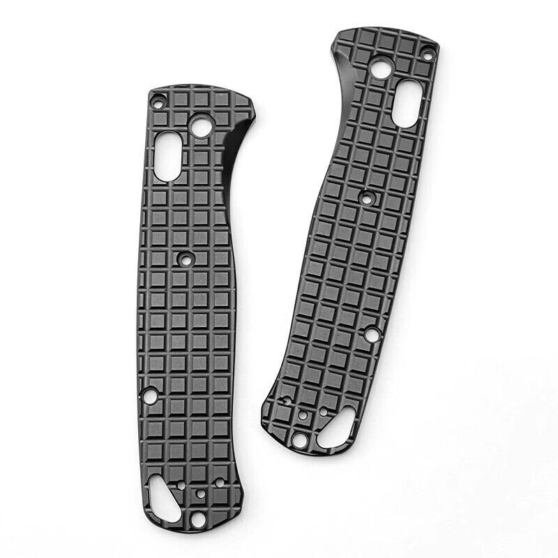 1Pair Aluminum Alloy Handle Scales for Benchmade Bugout 535 Multiple Styles