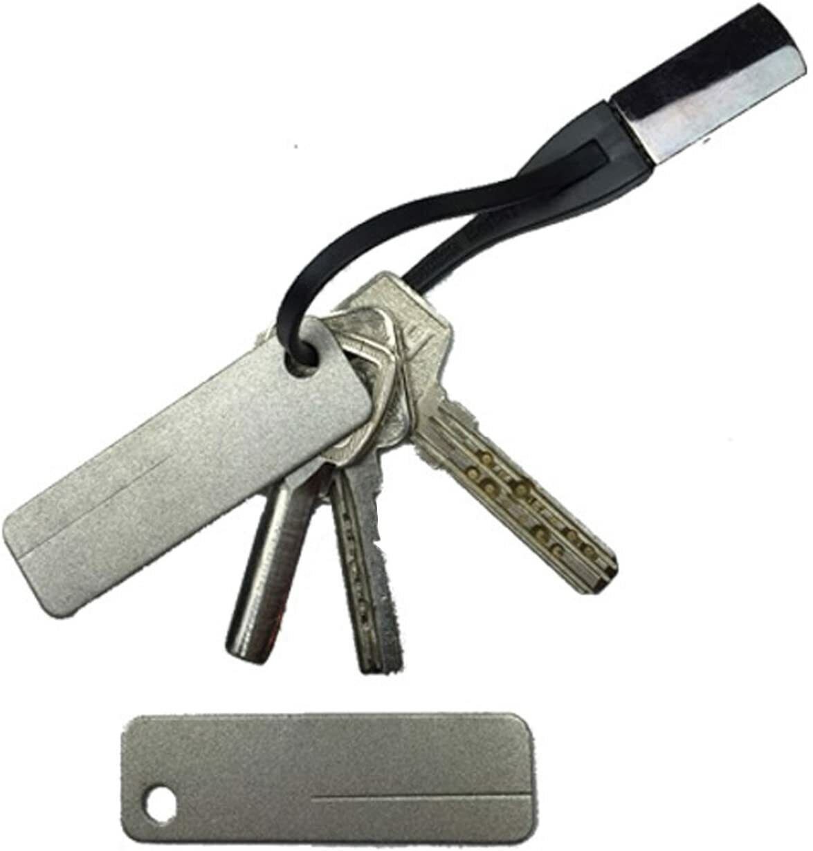 2PCS Mini Portable Sharpener Diamond Sharpening Stone Outdoor Camping Pocket EDC