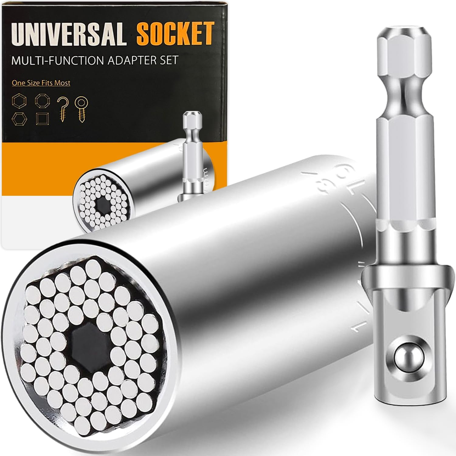 Universal Socket Tool with Power Drill Adapter – Ideal Gifts for Men