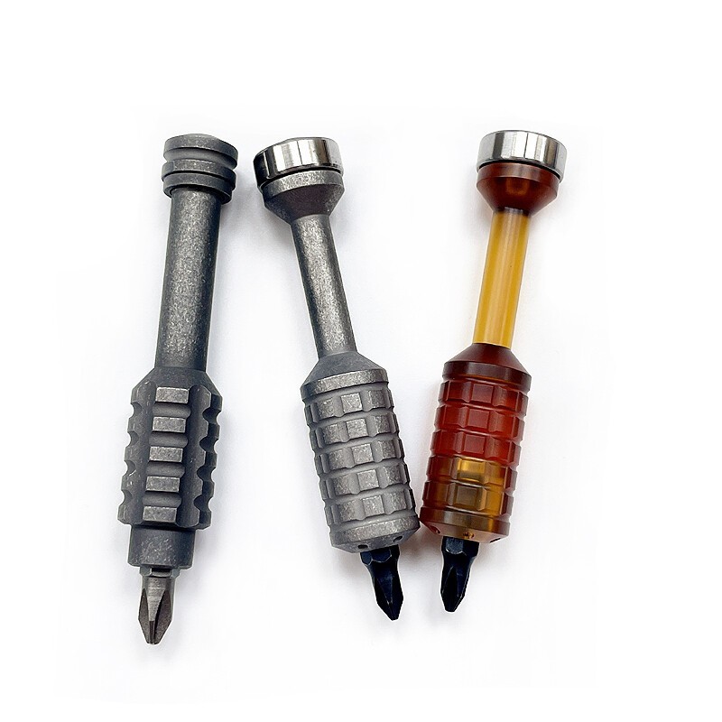 1PC. TC4 PEI Screwdriver Portable Gadget Cross Bit Riding EDC Multi Tools