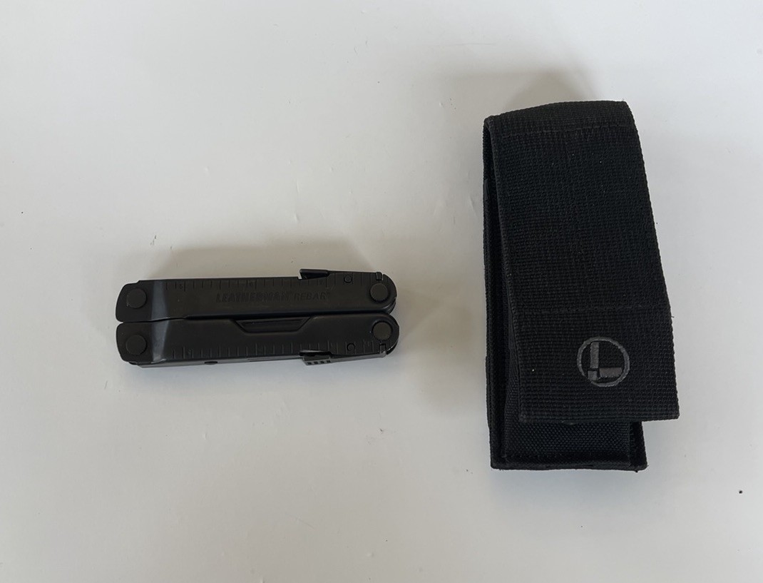 Leatherman REBAR 17-1 Black Multi-Tool W/Leatherman Nylon Sheath, Fast Ship!!!