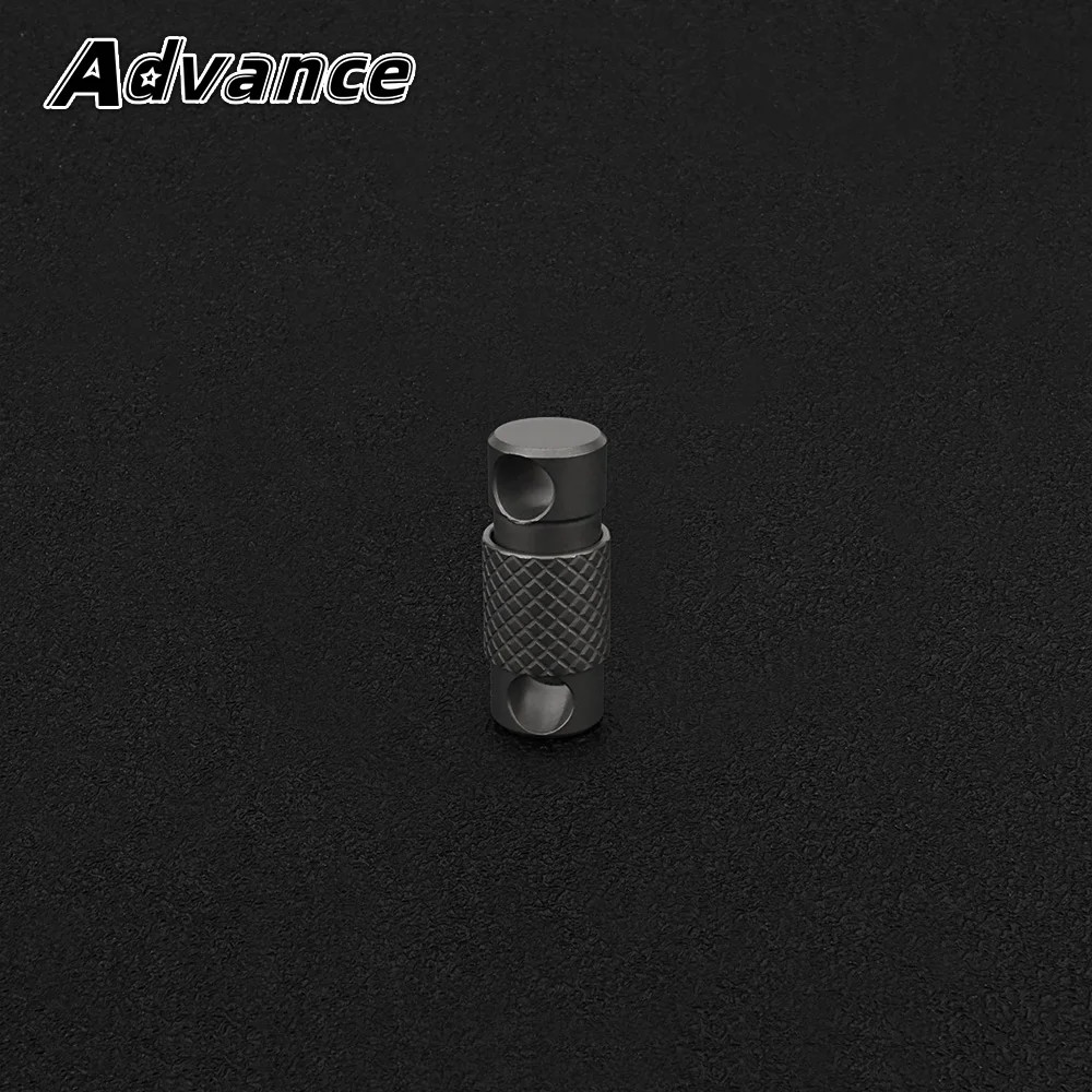 Titanium Alloy Mini Small Keychain 360 Degree Rotation Key Buckle Multi-Function