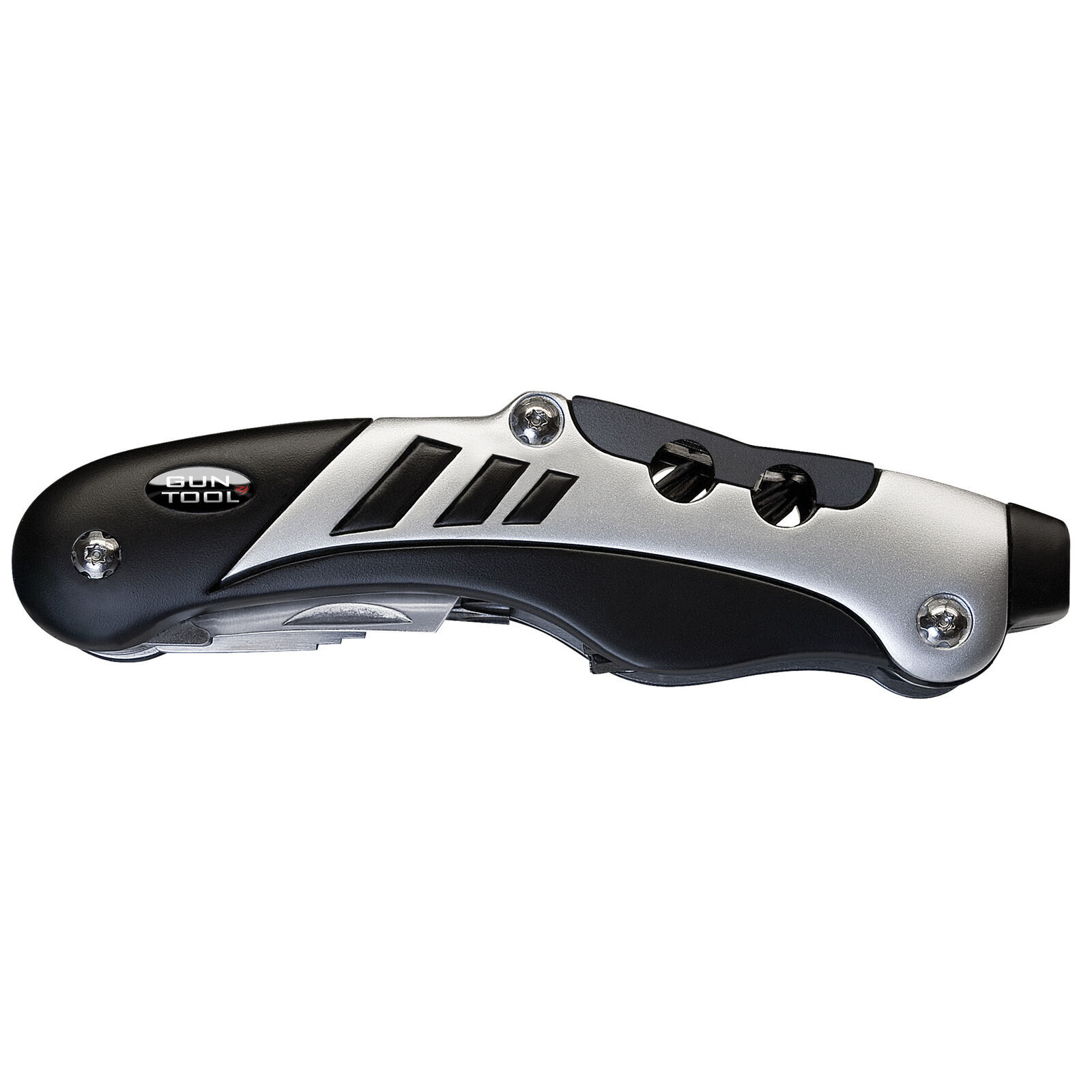 Real Avid Gun Tool Multi-Tool/Bit with Dual Blade Bit Stainless Steel Black/Grey