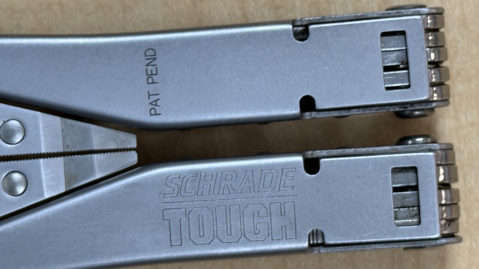 Schrade Tough-Tool Multi-Tool Pliers Knife with Leather Sheath! Made In USA!!!