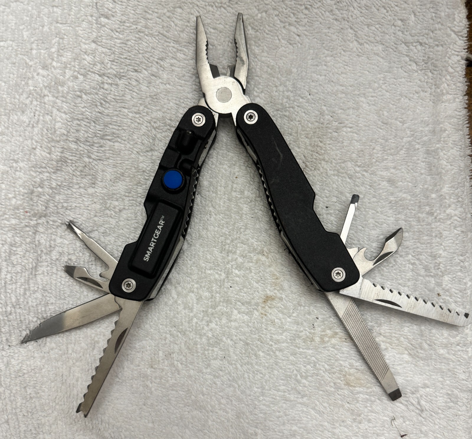SMARTGEAR 12 in 1 MULTITOOL Pliers Knife Opener Saw File Survival Hiking