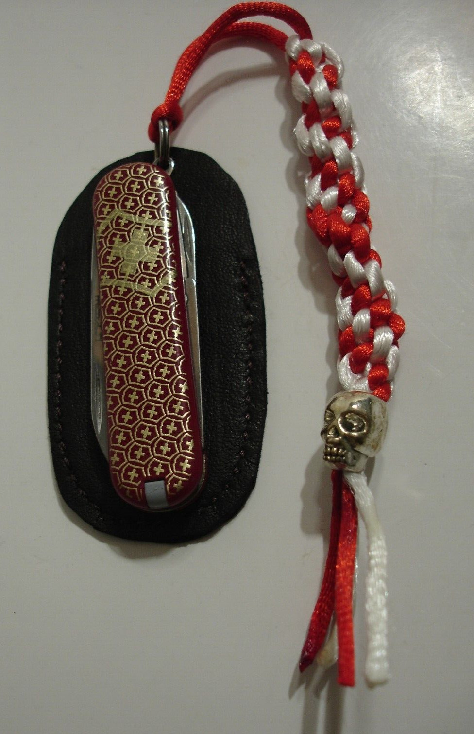 Leather Sheath Case fits Classic & similar 58mm Victorinox Swiss Army Knives USA