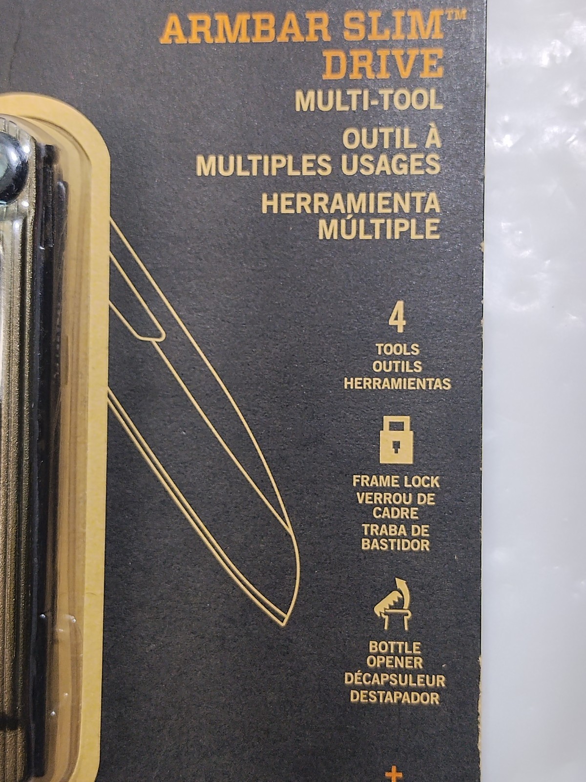Gerber Armbar Slim Drive Multi Tool – 4 Tools – Color: Burnt Bronze – New Sealed