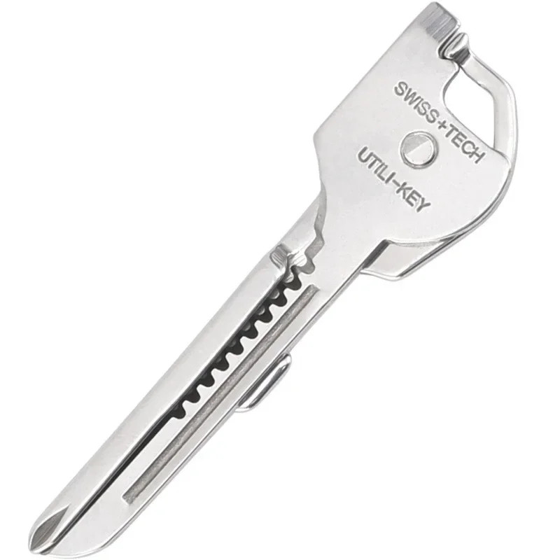 Multi Function Folding Tool Keychain Opener Screwdriver EDC 6 in 1 Utility Outdo