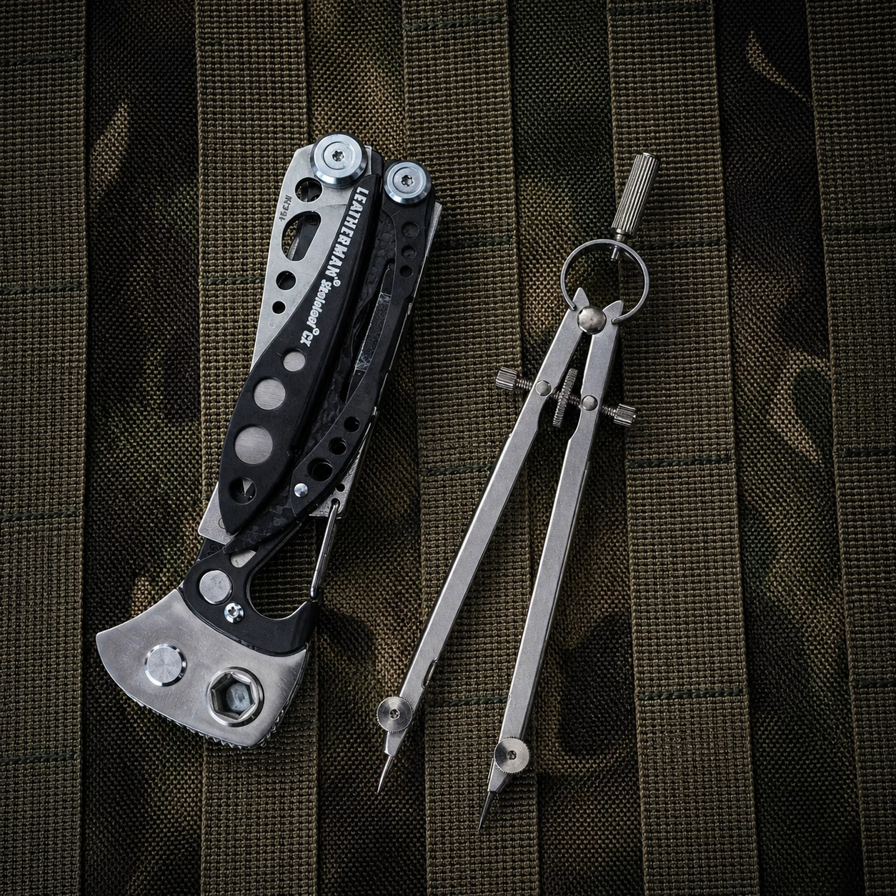 Ratchet Hammer Mod Attachment For Leatherman Skeletool 36T Stainless Steel EDC