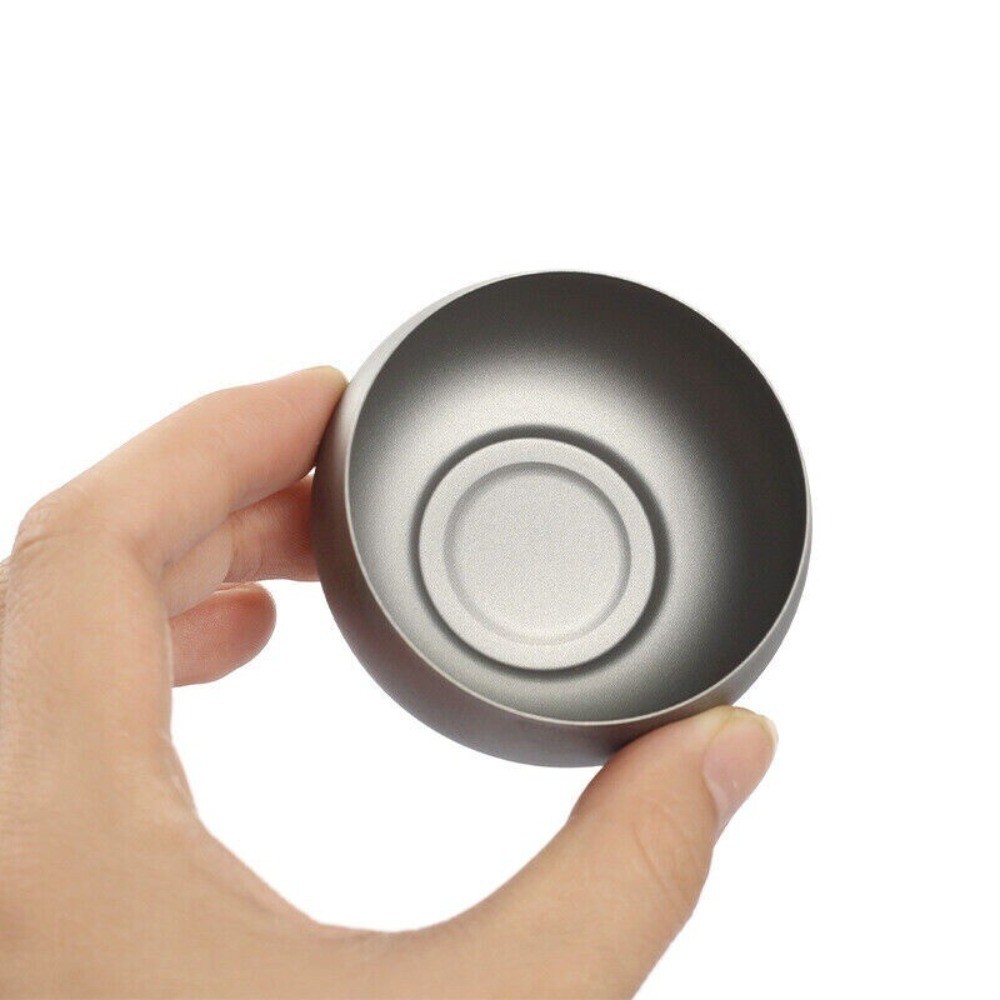 Pure Titanium Waterproof Container Can Pill Case Holder Box Tea Storage Jar EDC