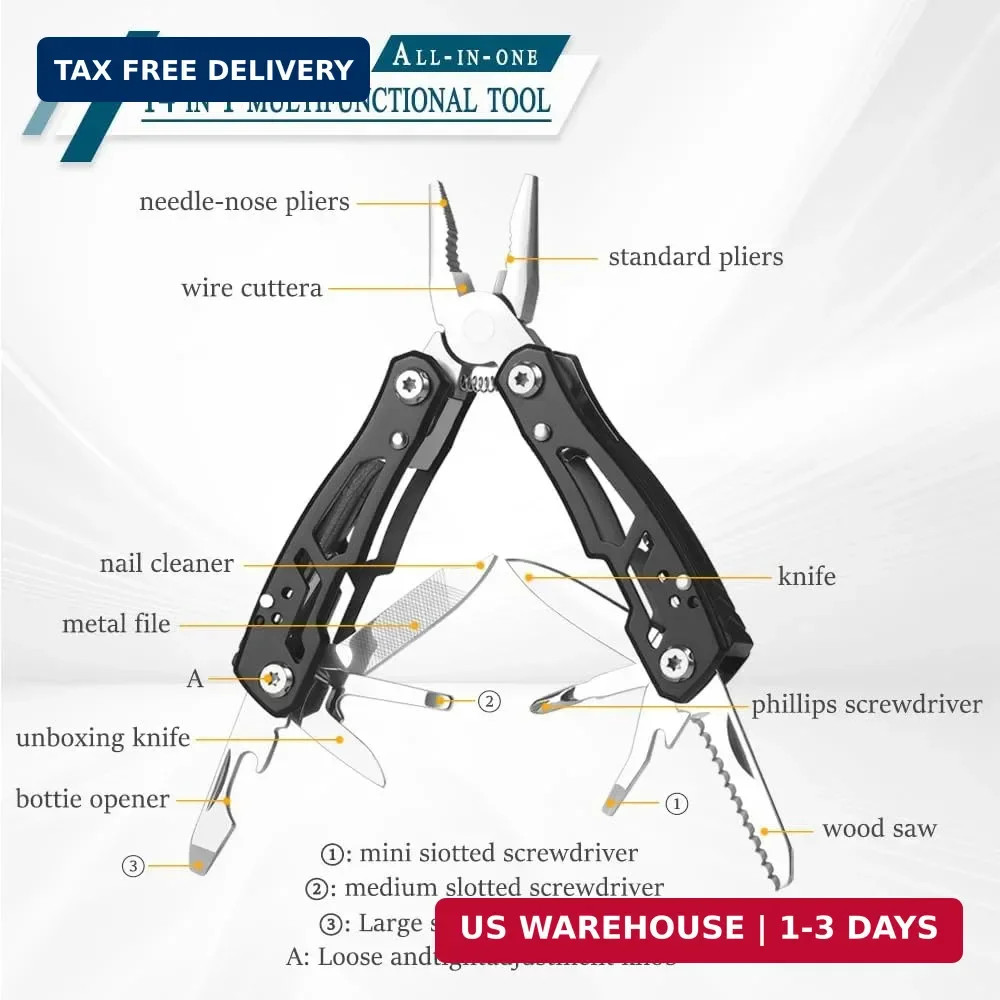 MINI Multitool Pliers, Birthday Christmas Gifts for Men Boyfriend Dad Husband Wo