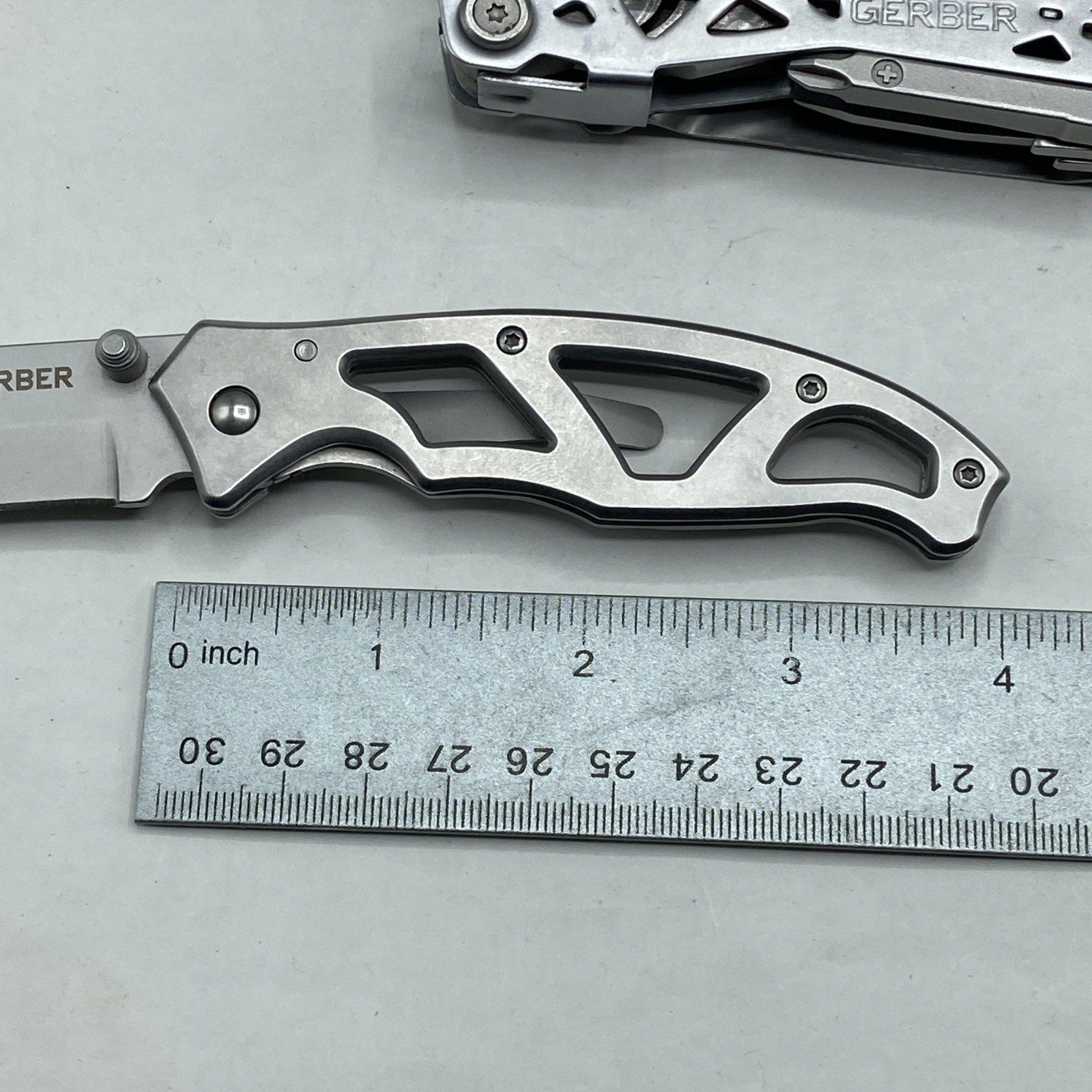 Gerber Suspension NXT & Paraframe I Knife Combo – Silver