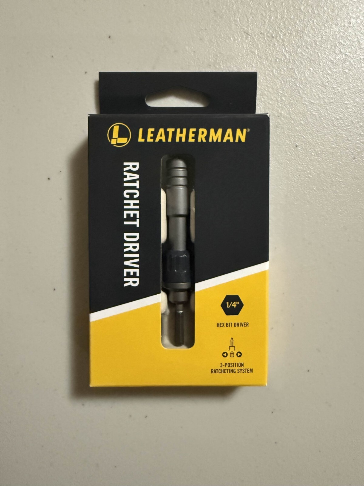 BRAND NEW IN BOX Leatherman Ratchet Driver 1/4 Hex Bit Model 931030 (IN HAND)🛠️