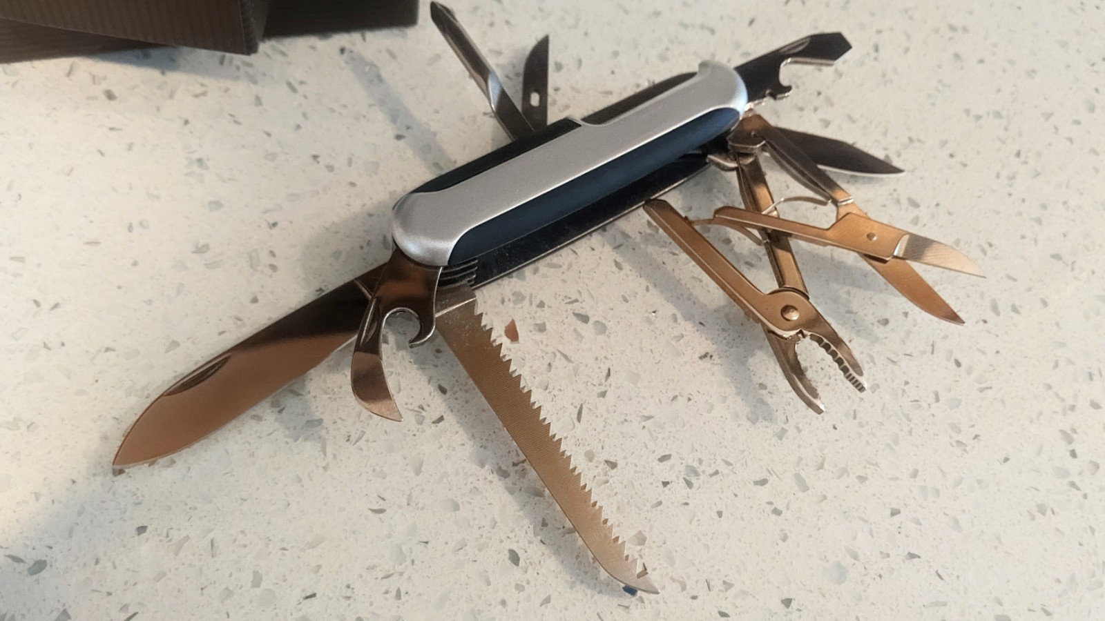 MERCEDES BENZ * RICHARTZ Solingen pocket knife Multi tool – Swiss Army style NOS
